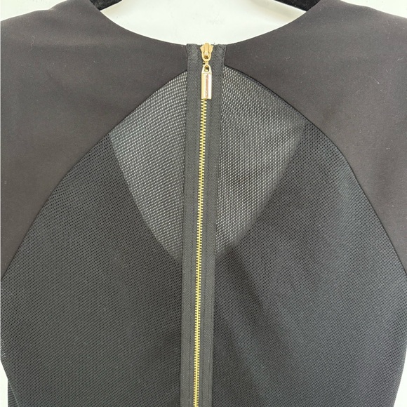 Black Halo Jagger Mesh Back Dress - Picture 12 of 15